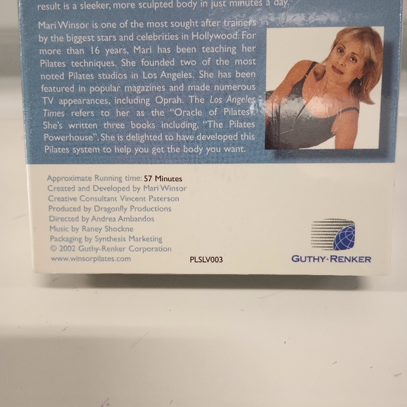 Vintage New Winsor Palates Body Sculpting VHS Video Tape Factory Sealed - Picture 2 of 16